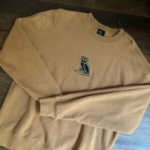 OVO Brown Logo Crewneck